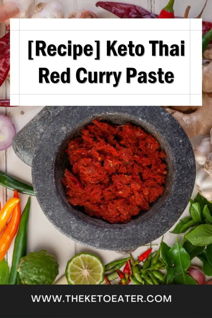 Keto Thai Red Curry Paste