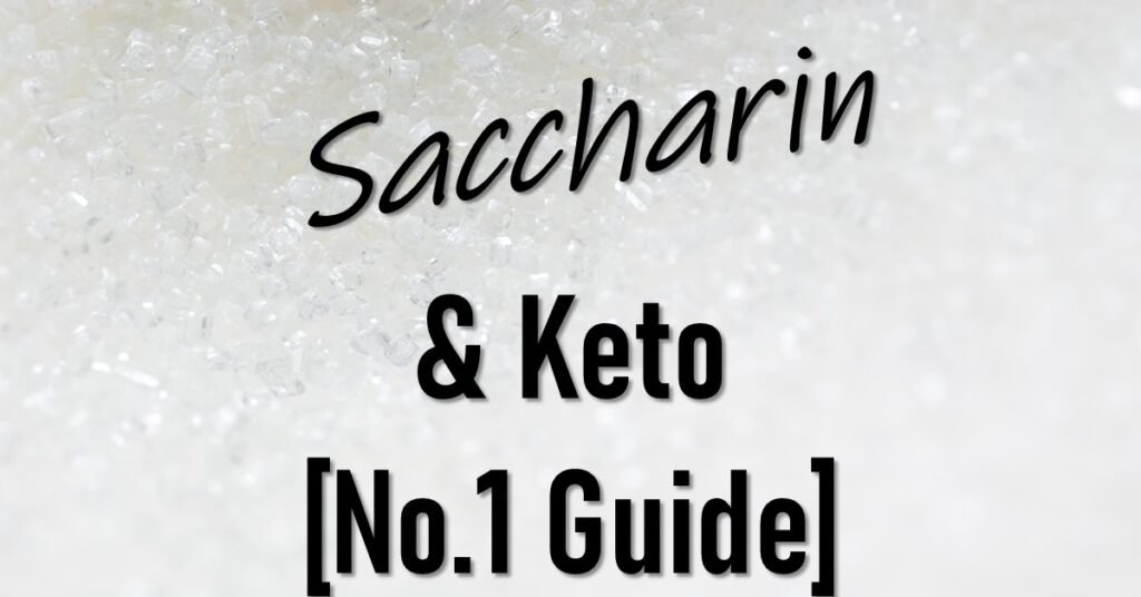 Is-Saccharin-Keto-Friendly Approved