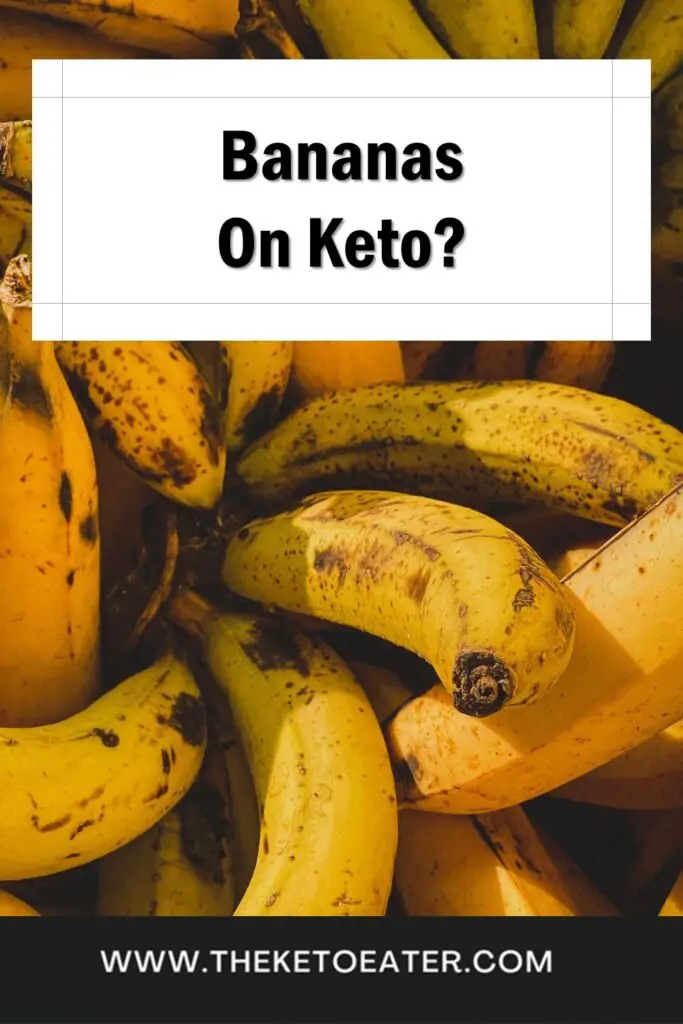 can I eat bananas on a keto diet