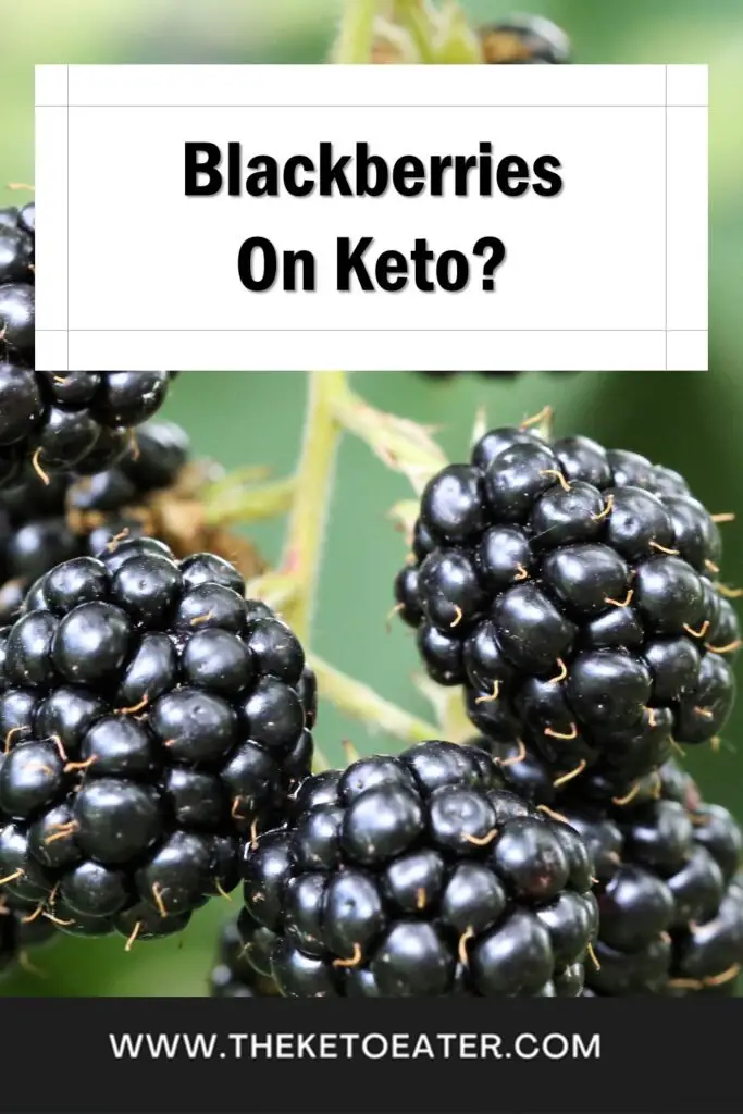 can I eat blackberries on a keto die