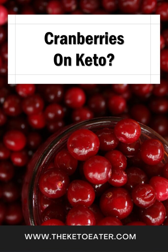 can I eat cranberries on a keto diet