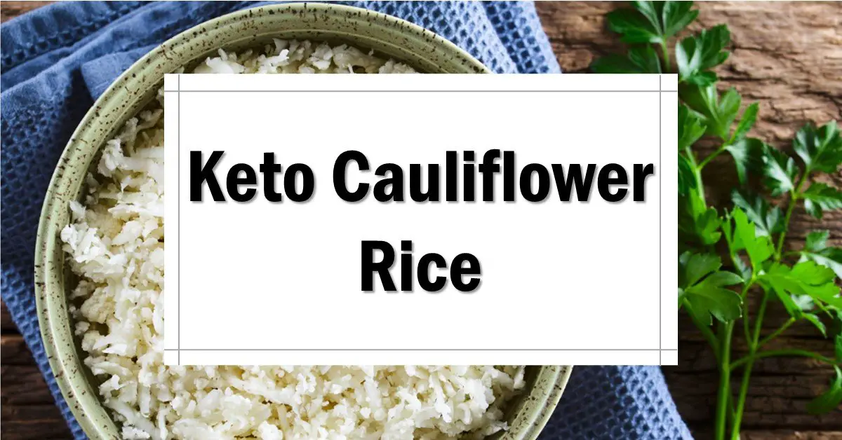Keto Friendly Cauliflower Rice The Keto Eater