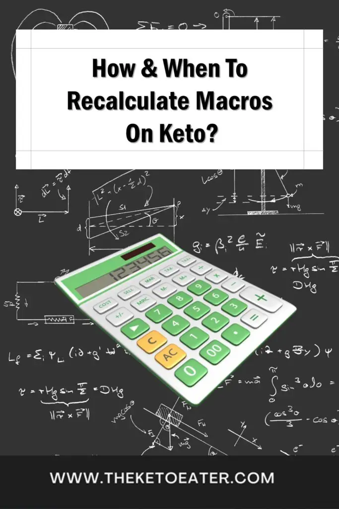 how often should you recalculate your macros