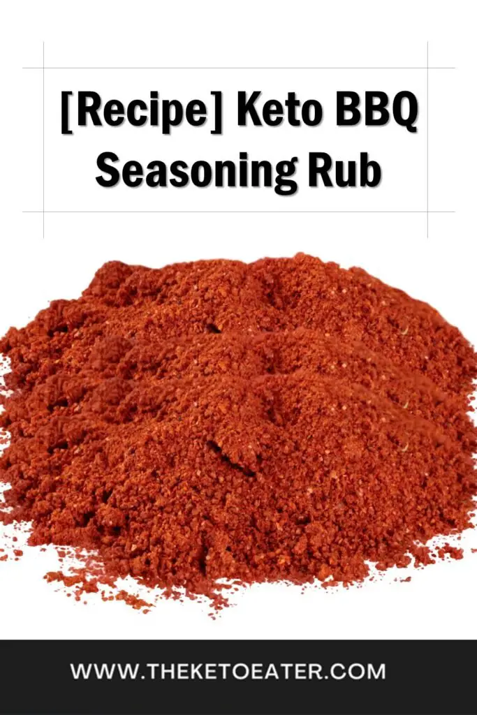 Keto BBQ Seasoning Rub