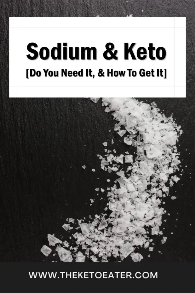 how much sodium keto