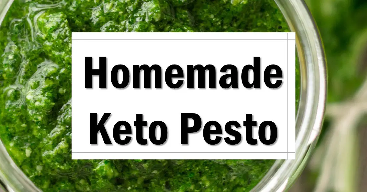 Keto Pesto [5 Ingredients, 5 minutes] The Keto Eater