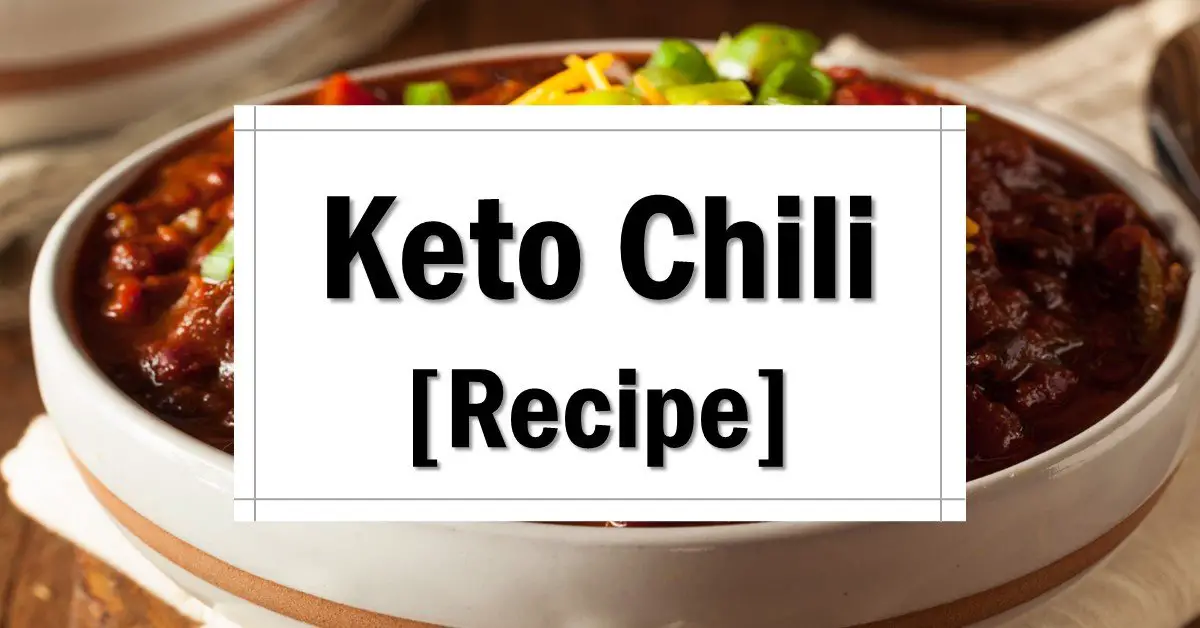 Keto Chilli [Family Approved] The Keto Eater