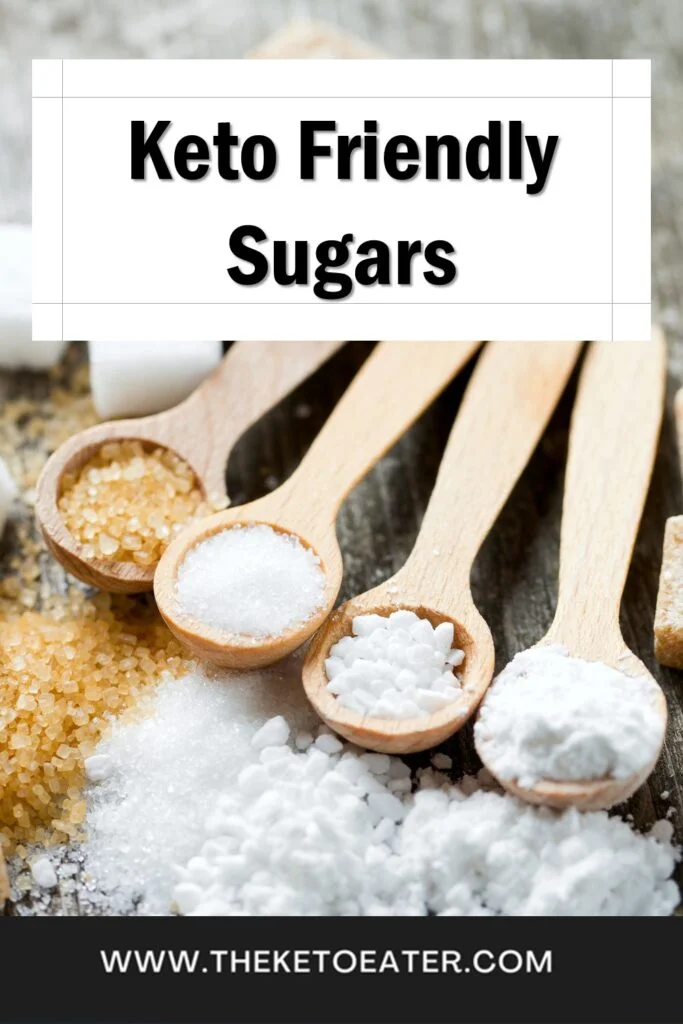 Keto Friendly Sugars and sugars to avoid on keto